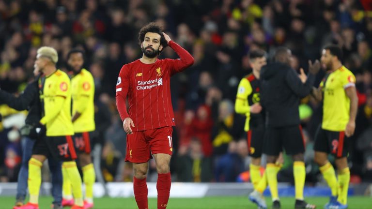 Liverpool’s Unbeaten streak Comes to an End against 19th-Placed Watford