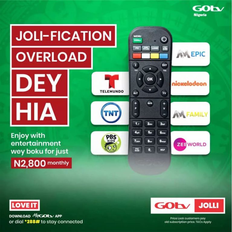 Gotv Jolli Full Channel List And Price in 2022