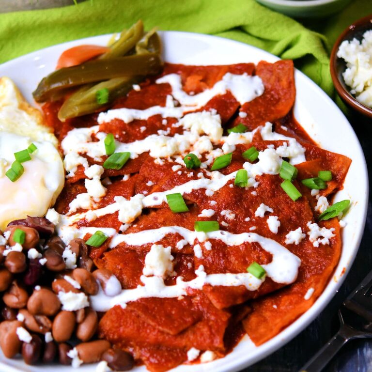 Upgrade Your Brunch Game with Our Mouthwatering Chilaquiles