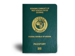 Nigerian passport application in 2024